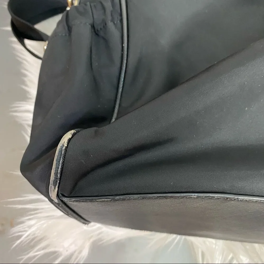 TOUS Black Crossbody Strap Water Repellent Baby Diaper Bag